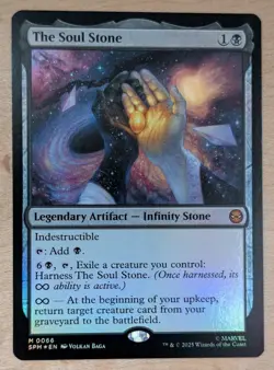 MTG - The Soul Stone (foil) - SPM (NM+) - Image 1