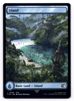 Island (0298) NM Final Fantasy 0298 MTG Regular - Image 1