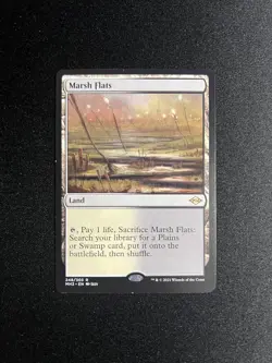 Marsh Flats (MH2 248) - Modern Horizons 2 - Non-Foil - Moderately Played - MTG - Image 1