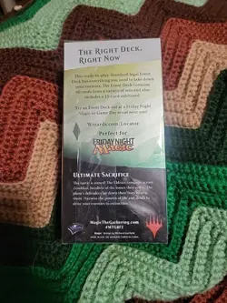 MTG BATTLE FOR ZENDIKAR EVENT DECK Ultimate Sacrifice FACTORY SEALED! - Image 2