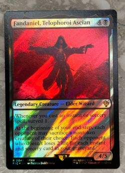Fandaniel, Telophoroi Ascian Surge Foil 46 MTG Final Fantasy FIC NM X1 - Image 1