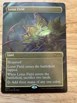MTG FOIL Lotus Field Secret Lair Countdown Kit Borderless Secret Lair #2023 NM - Image 1