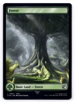 Forest (0307) NM Final Fantasy 0307 MTG Regular - Image 1
