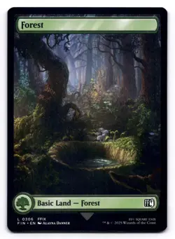 Forest (0306) NM Final Fantasy 0306 MTG Regular - Image 1