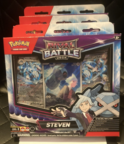 Pokemon Scarlet & Violet Destined Rivals Steven Rival Battle Deck Lot of 3 - Image 3