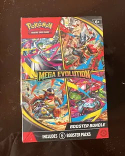 Pokemon TCG: Mega Evolution Booster Bundle 6 Booster Pack - Image 1