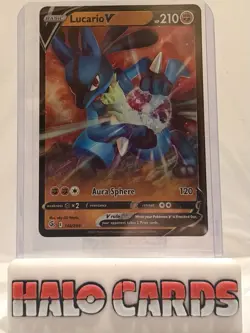 PACK FRESH Lucario V 146/264 Ultra Rare SWSH08: Fusion Strike Pokemon TCG J - Image 1