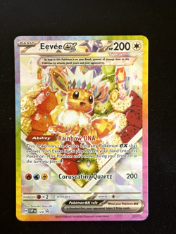 Eevee ex 174 Sv: Scarlet & Violet Black Star Promo Holo Pokemon TCG NM - Image 1