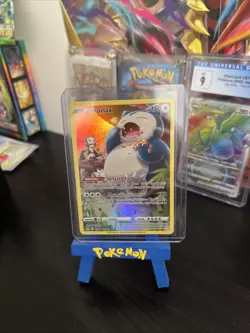 Pokemon TCG Snorlax TG10/TG30 Lost Origin Trainer Gallery NM/M Full Art Holo - Image 1
