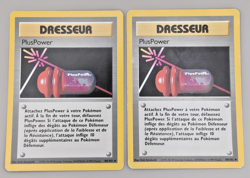Lot de 2 Cartes Pokemon PLUSPOWER 84/102 Set De Base - Image 1