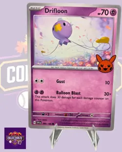 Drifloon 089/198 Trick or Trade Pokemon TCG - 2023 Regular - NM Free Shipping - Image 1