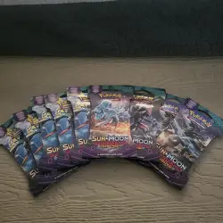 2017 Pokemon Sun & Moon GUARDIANS RISING Sleeved Booster Pack Factory Sealed - Image 1