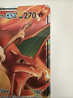Charizard & Braixen GX 22/236 Sun and Moon - Cosmic Eclipse Holo HP Pokemon TCG - Image 2