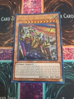 Yugioh Eldlich the Golden Lord RA01-EN019 Ultra Rare 1st Edition Near Mint - Image 1