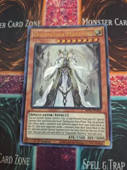 Yugioh Dogmatika Maximus MP21-EN105 Ultra Rare 1st Edition Near Mint - Image 1