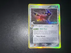 Pokemon Umbreon Reverse Holo Stamped Rare Card 17/113 EX Delta Species TCG - Image 1