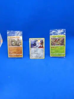 Lot Of 3 GameStop Stamped Pokemon Cards 2/3 Sealed Sandaconda Flapple Duraludon - Image 1