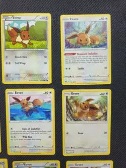 18x Eevee Pokemon Card Bundle | From WOTC 1999 - 2024 | Lightly Played NO Dupes - Image 4