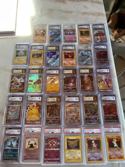 Pokemon CGC PSA TAG Graded 29 Card Lot - Image 1