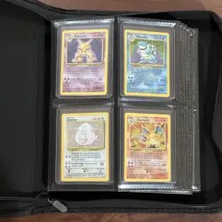 100% Complete Base Set 102/102 Vintage Master Pokemon Cards HOLO 1999 Charizard - Image 1