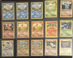 Pokemon Card Collection Lot - Classic Base Set Near Mint - Image 1