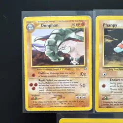 Pokemon Neo Genesis Vintage WOTC Cards Bundle - Image 2