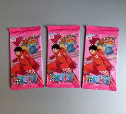 One Piece Anime Trading Cards Egghead Island - Booster Packs - x3 Pack Bundle - Image 1