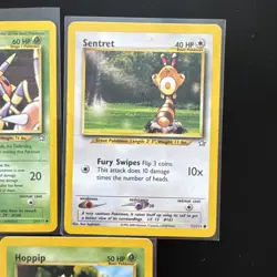 Pokemon Neo Genesis Vintage WOTC Cards Bundle - Image 4