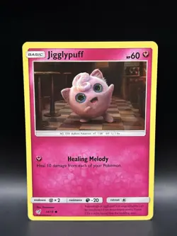 Jigglypuff 14/18 - Pokemon Detective Pikachu Card - NM - Image 1