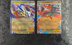 POKEMON MEGA CARDS ABOMASNOW EX-MAWILE EX-LATIAS EX-LUCARIO EX (SET OF 4) - Image 3