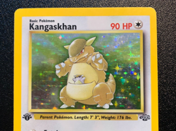 Pokemon Card - 1st Edition Kangaskhan Jungle 5/64 Vintage Holo Rare WOTC MP - Image 2