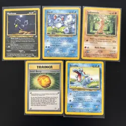 Pokemon Neo Genesis Vintage WOTC Cards Bundle - Image 1