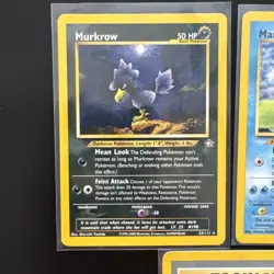 Pokemon Neo Genesis Vintage WOTC Cards Bundle - Image 2