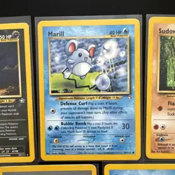 Pokemon Neo Genesis Vintage WOTC Cards Bundle - Image 3