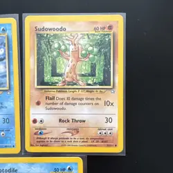 Pokemon Neo Genesis Vintage WOTC Cards Bundle - Image 4