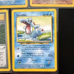 Pokemon Neo Genesis Vintage WOTC Cards Bundle - Image 5