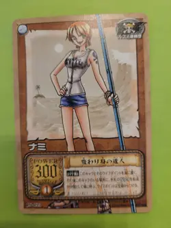 NM Nami Strawhats One Piece Card Game JS-c23 Bandai Tcg Ccg JP Waifu Cute Import - Image 1