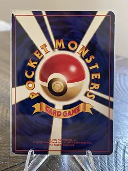 Lt. Surge's Treaty Trainer 1998 Pokemon Japanese Gym Challenge Set Card - Image 2