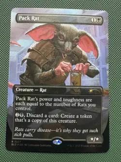 Pack Rat (1307) (Rainbow Foil) Secret Lair Drop Foil - Image 1