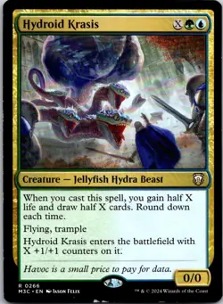 Magic the Gathering HP Hydroid Krasis Modern Horizons 3 Commander MTG - Image 1