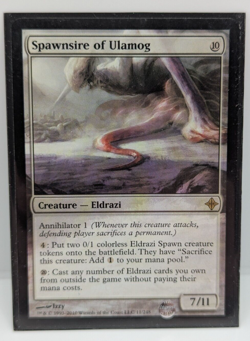 MTG Spawnsire of Ulamog Rise of the Eldrazi Regular Rare LP - Image 1