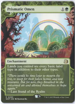 Prismatic Omen R Wilds of Eldraine: Enchanting Tales 60 LP - Image 1