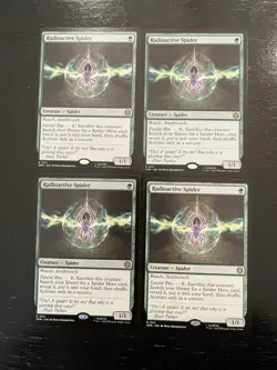 Radioactive Spider X4X NM/M Marvel’s Spider-Man SPM Magic Gathering MTG - Image 1