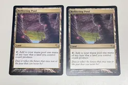 2x Reflecting Pool, Shadowmoor Rare Land - Image 1