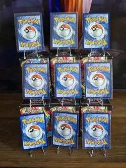 Mixed Pokemon X9 Card Lot Journey Together Mega Evolutions Illustration Rares - Image 2