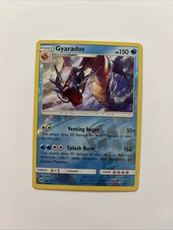 Gyarados Rev Reverse Holo SM Burning Shadows Pokemon NM 33/147 Sun & Moon A - Image 1