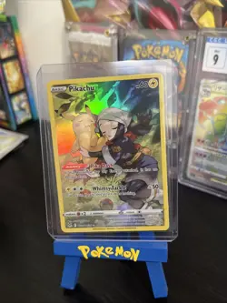 Pokemon TCG Pikachu TG05/TG30 Holo Rare Lost Origin Trainer Gallery - Image 1