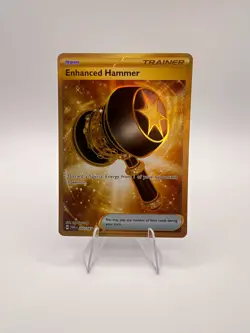 Enhanced Hammer 224/167 Pokemon Twilight Masquerade Holo Gold Secret Rare - Image 1