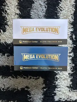 Pokemon TCG Mega Evolution Pokemon Center ETB Lucario & Gardevoir Pair Sealed - Image 2
