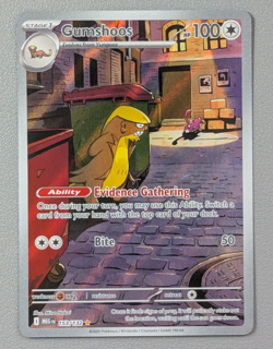 Pokemon TCG Gumshoos 153/132 Mega Evolution Illustration Rare NM - Image 1